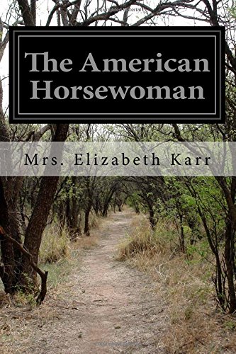 جلد کتاب The American Horsewoman
