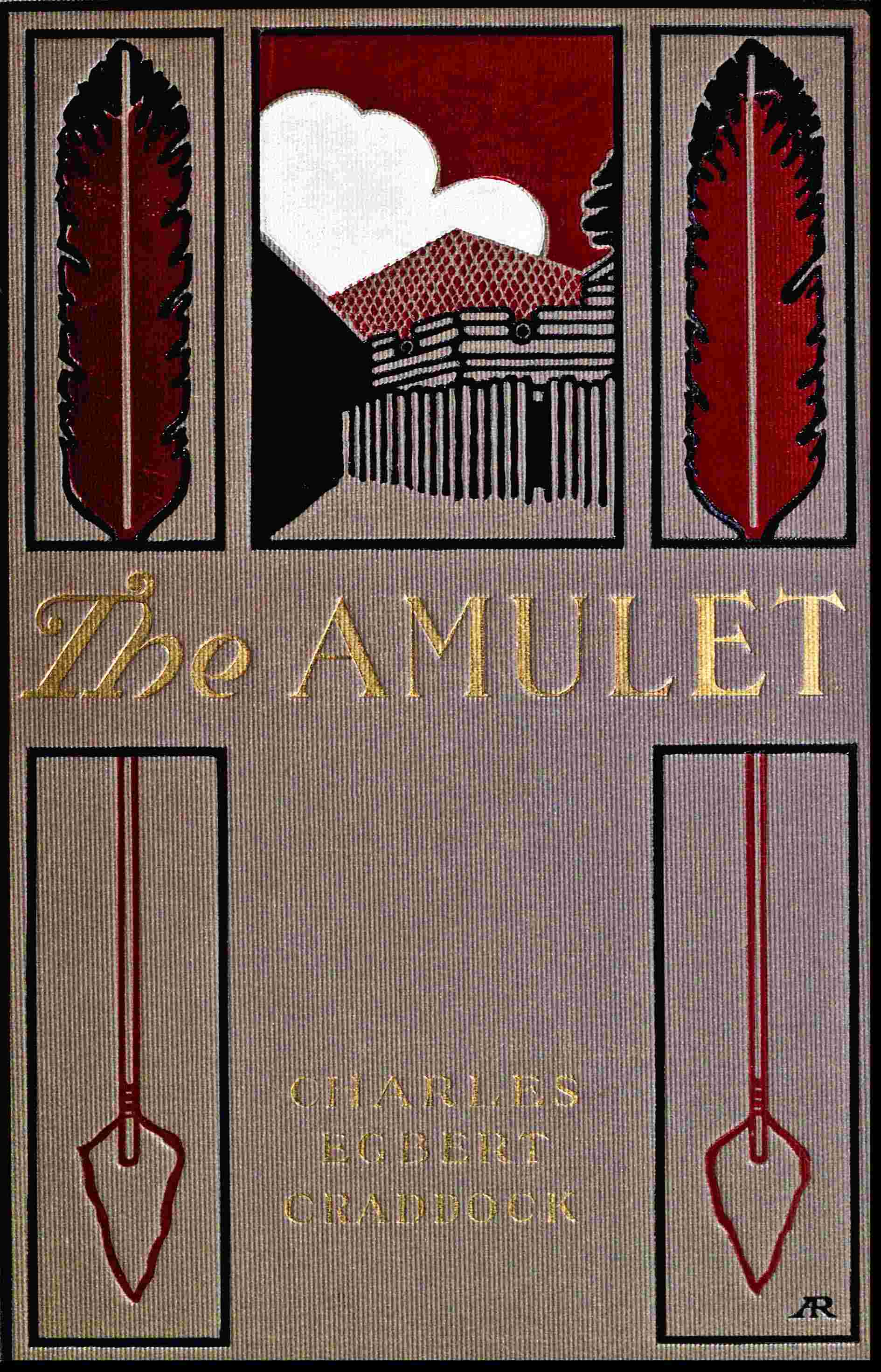 جلد کتاب The Amulet