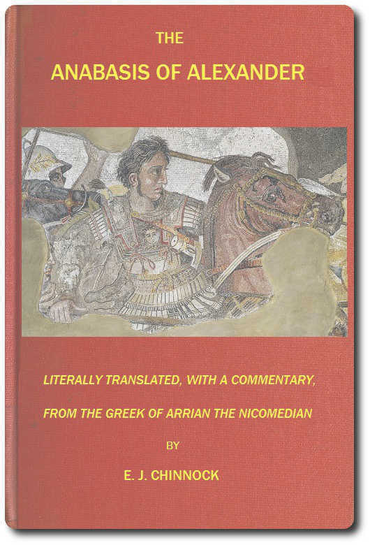 جلد کتاب The Anabasis of Alexander