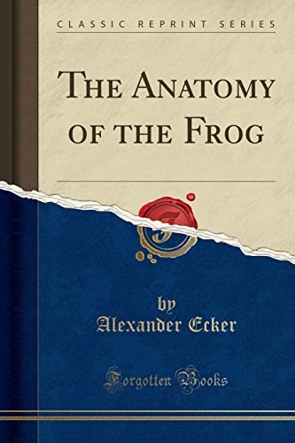 جلد کتاب The Anatomy of the Frog