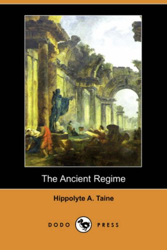 جلد کتاب The Ancient Regime
