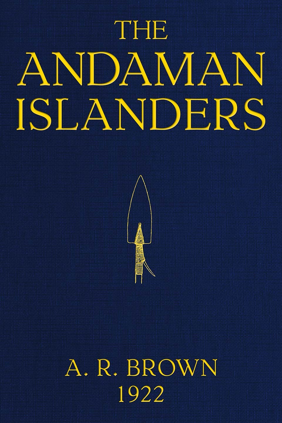 جلد کتاب The Andaman Islanders