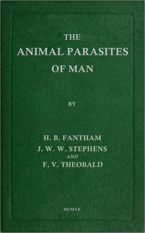 جلد کتاب The Animal Parasites of Man