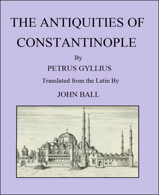 جلد کتاب The Antiquities of Constantinople