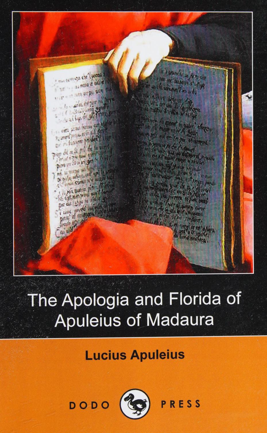 جلد کتاب The Apologia and Florida of Apuleius of Madaura