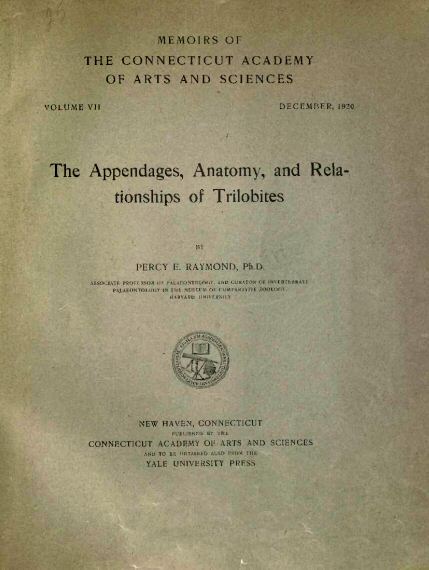 جلد کتاب The Appendages, Anatomy, and Relationships of Trilobites