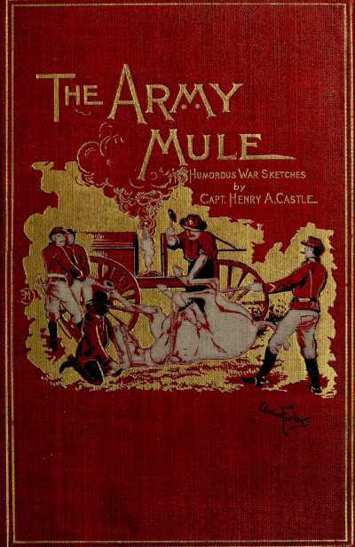 جلد کتاب The Army Mule, and Other War Sketches