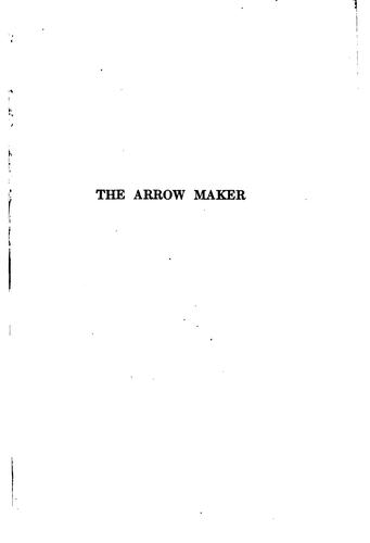 جلد کتاب The Arrow-Maker