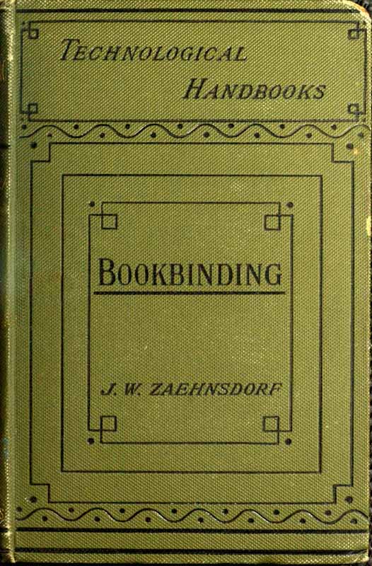 جلد کتاب The Art of Bookbinding