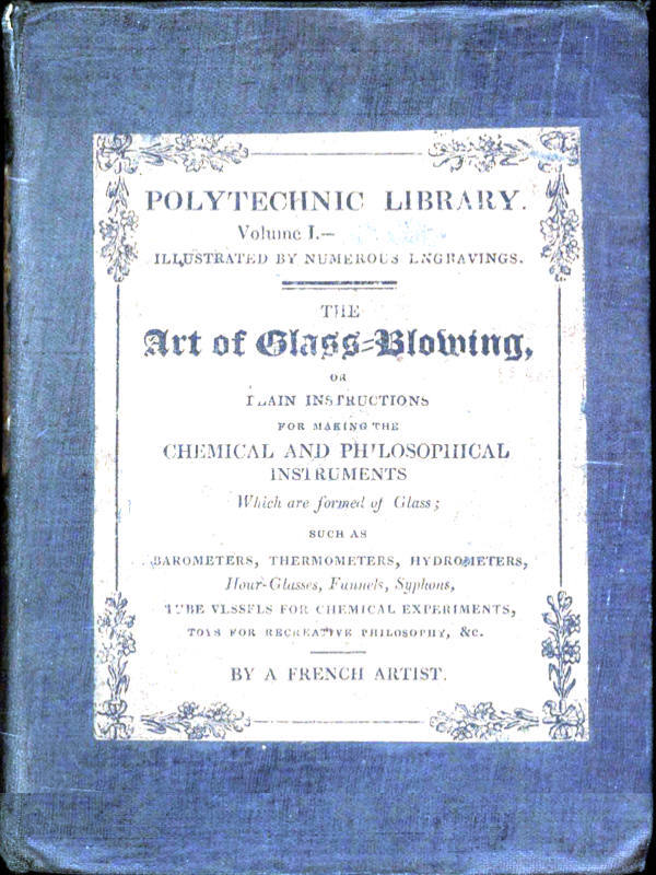 جلد کتاب The Art of Glass-Blowing