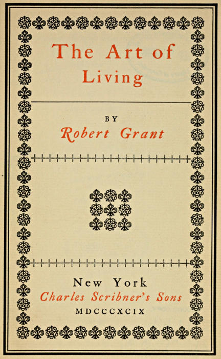 جلد کتاب The Art of Living