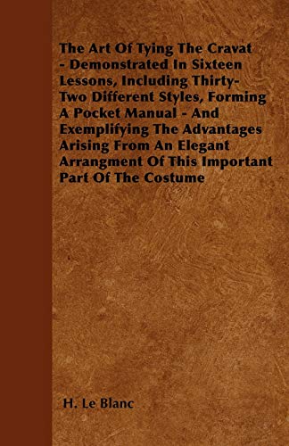 جلد کتاب The Art of Tying the Cravat