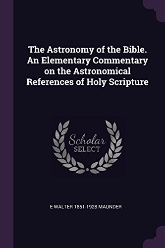 جلد کتاب The Astronomy of the Bible
