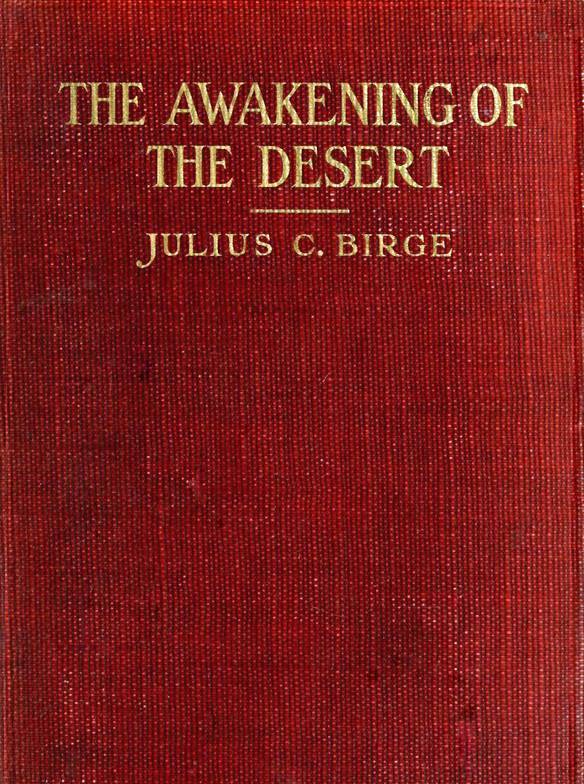 جلد کتاب The Awakening of the Desert