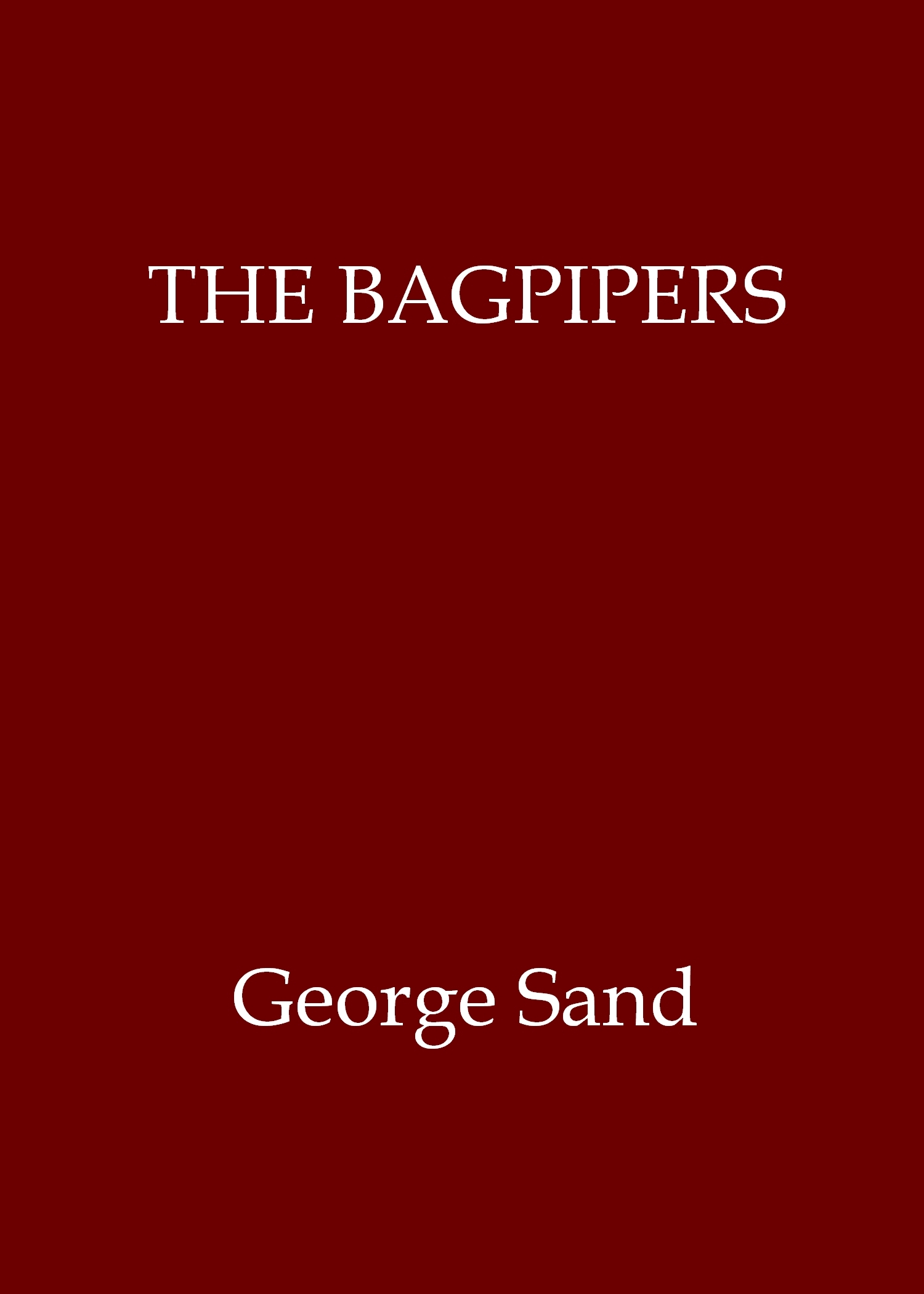 جلد کتاب The Bagpipers