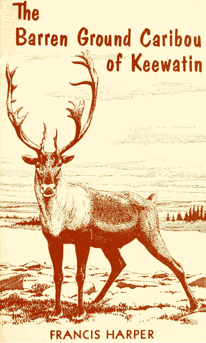 جلد کتاب The Barren Ground Caribou of Keewatin