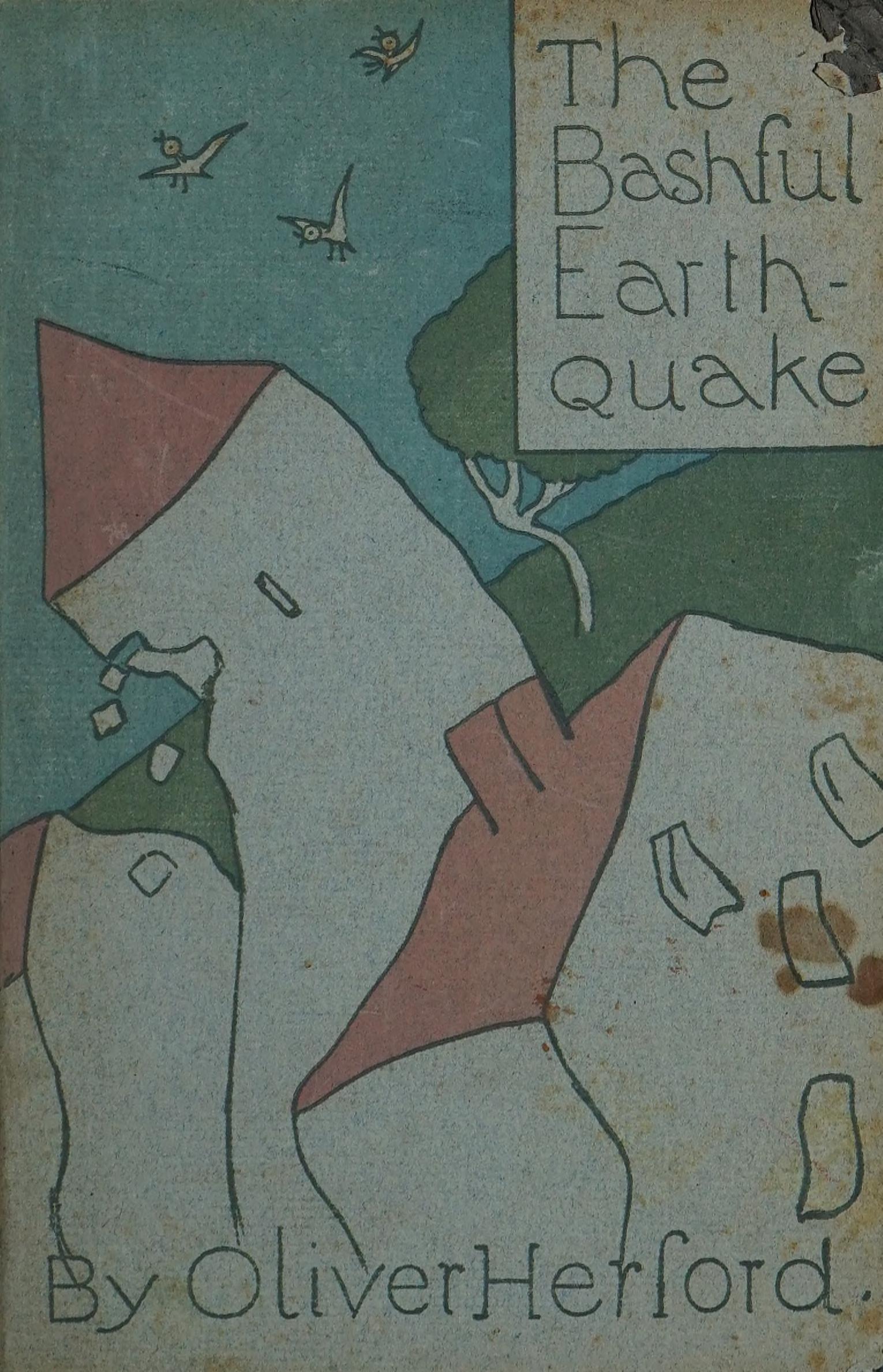 جلد کتاب The Bashful Earthquake, & Other Fables and Verses