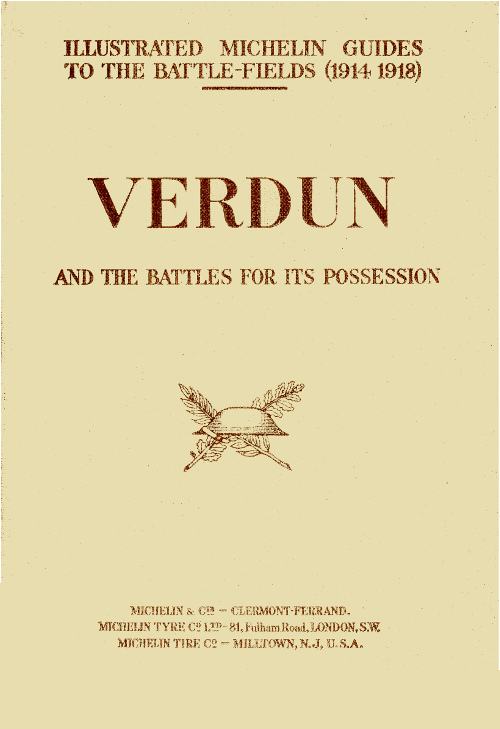 جلد کتاب The Battle of Verdun (1914-1918)