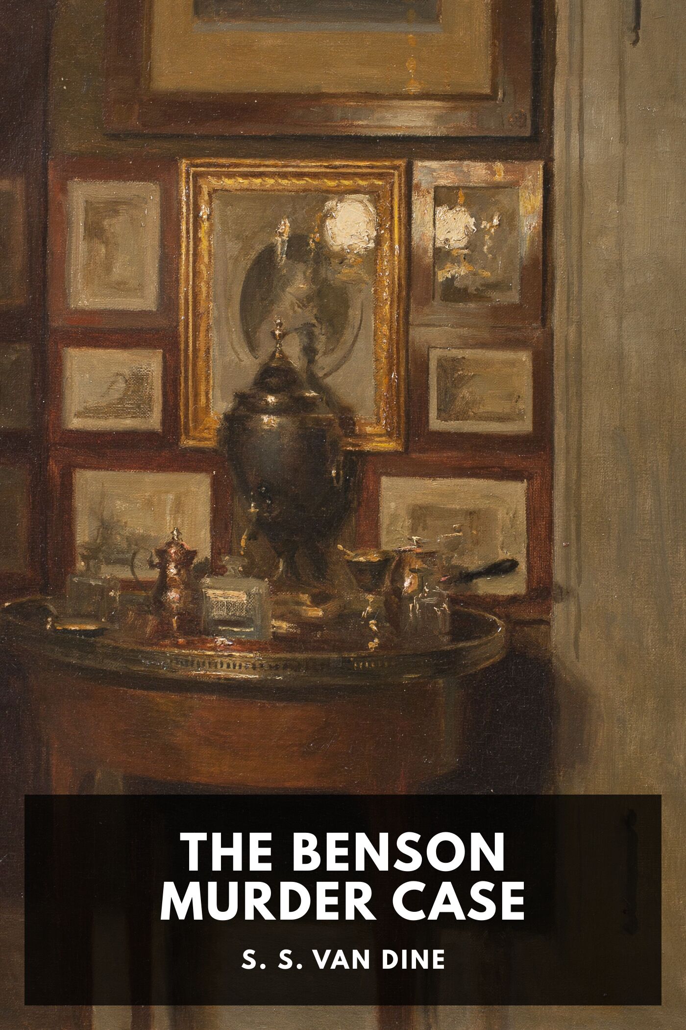 جلد کتاب The Benson murder case