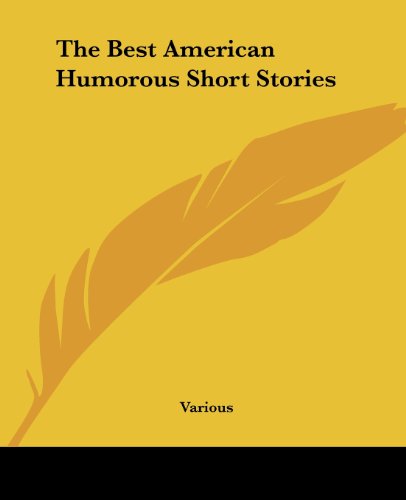 جلد کتاب The Best American Humorous Short Stories