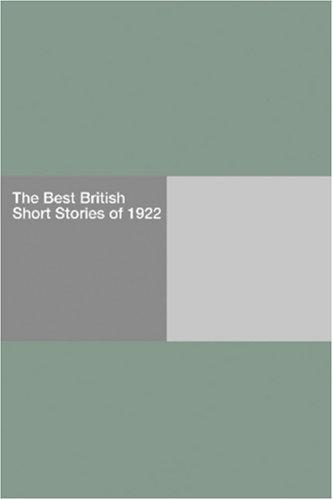 جلد کتاب The Best British Short Stories of 1922