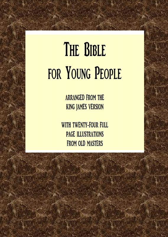 جلد کتاب The Bible for Young People