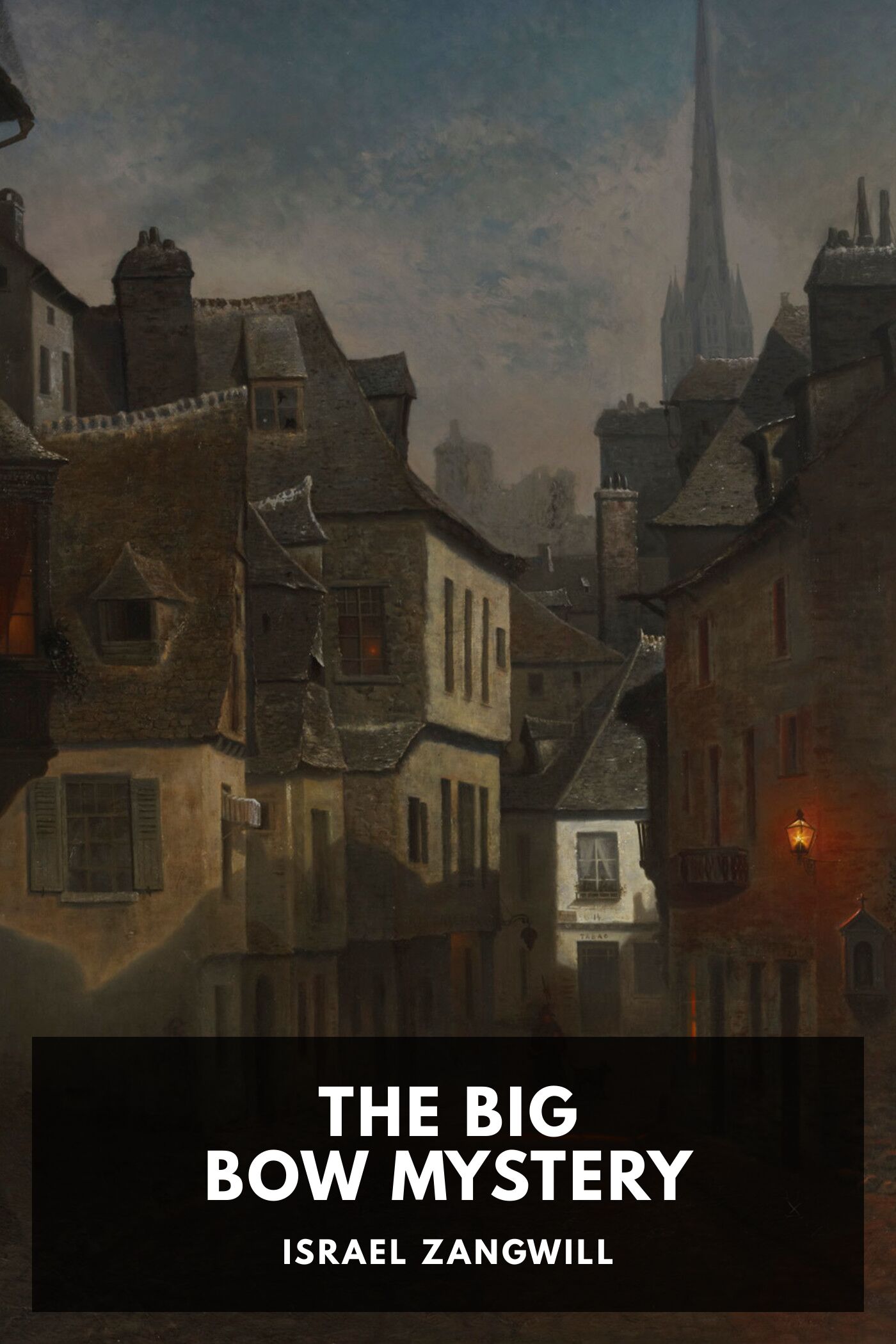 جلد کتاب The Big Bow Mystery