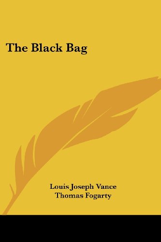 جلد کتاب The Black Bag