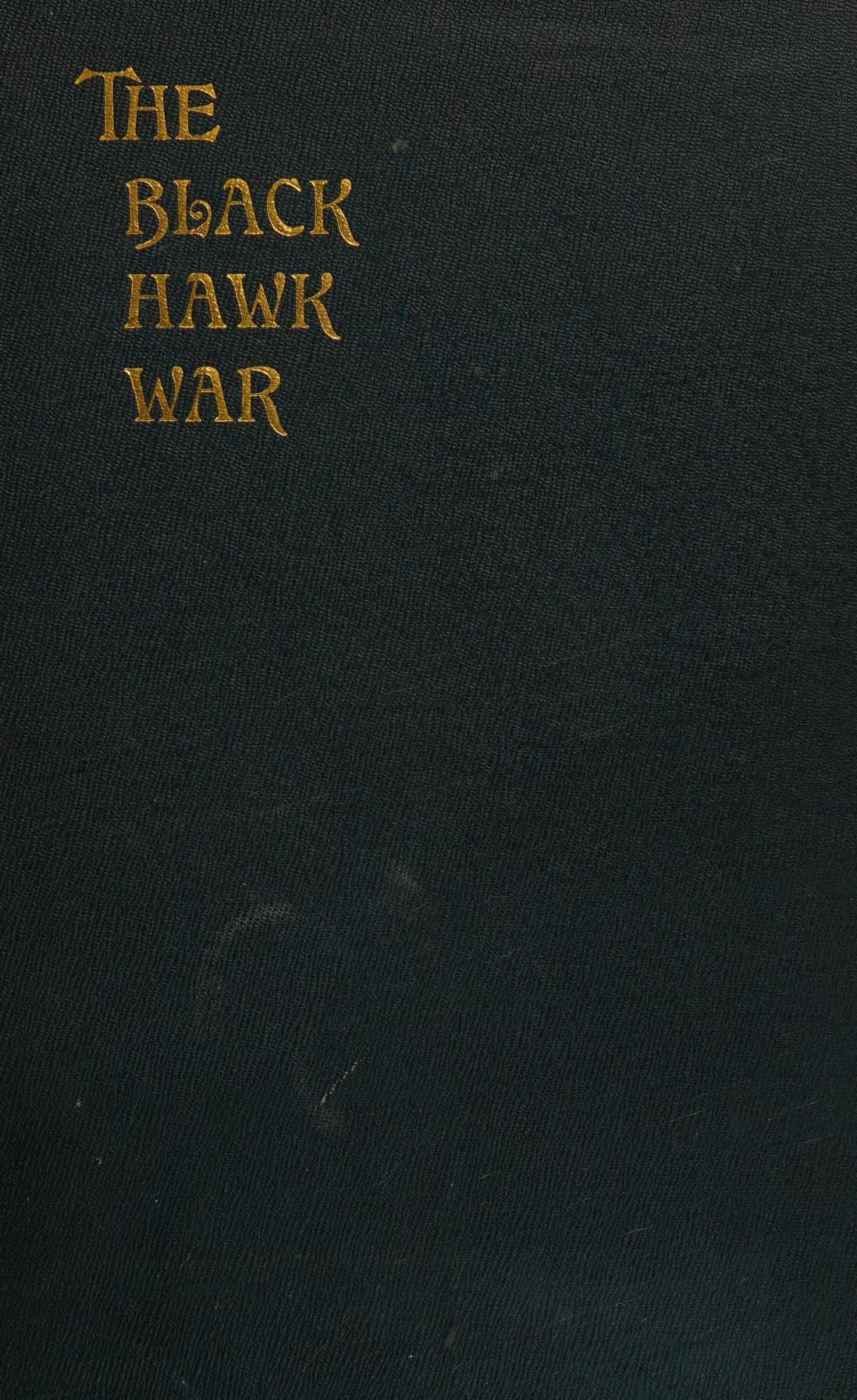 جلد کتاب The Black Hawk War