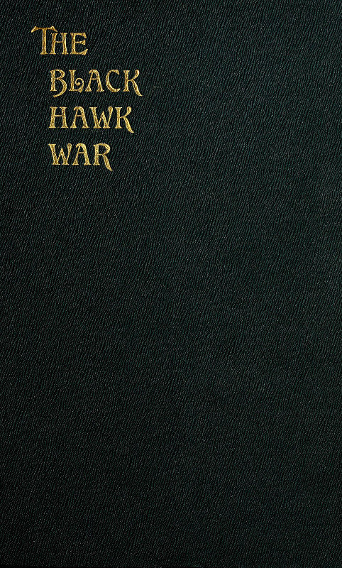 جلد کتاب The Black Hawk War