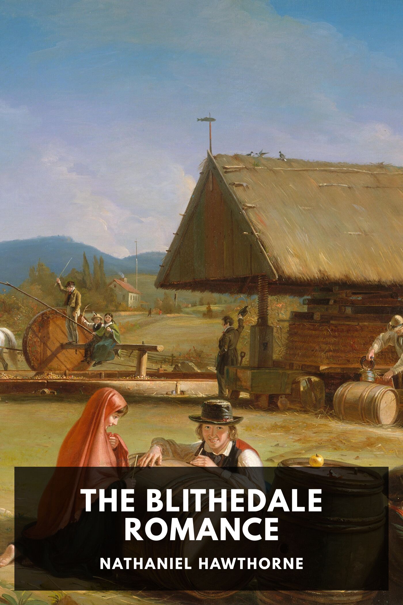 جلد کتاب The Blithedale Romance
