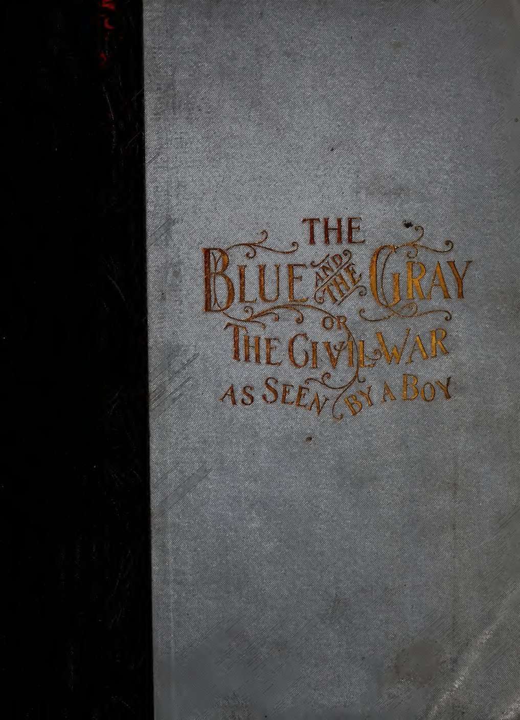 جلد کتاب The Blue and the Gray; Or, The Civil War as Seen by a Boy