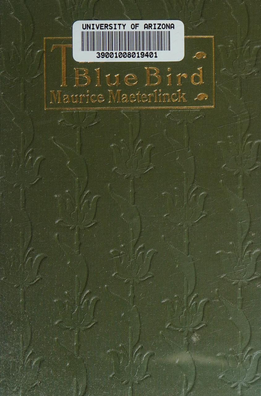 جلد کتاب The Blue Bird: A Fairy Play in Six Acts