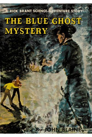 جلد کتاب The Blue Ghost Mystery