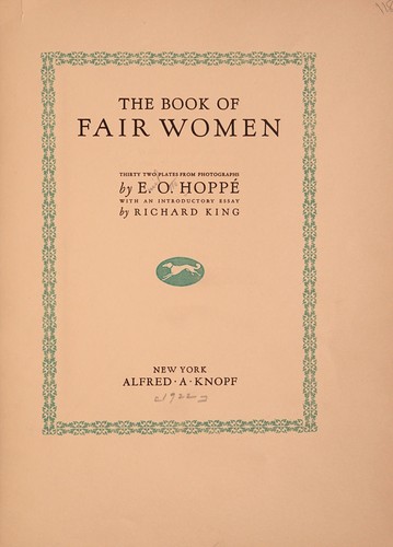 جلد کتاب The Book of Fair Women