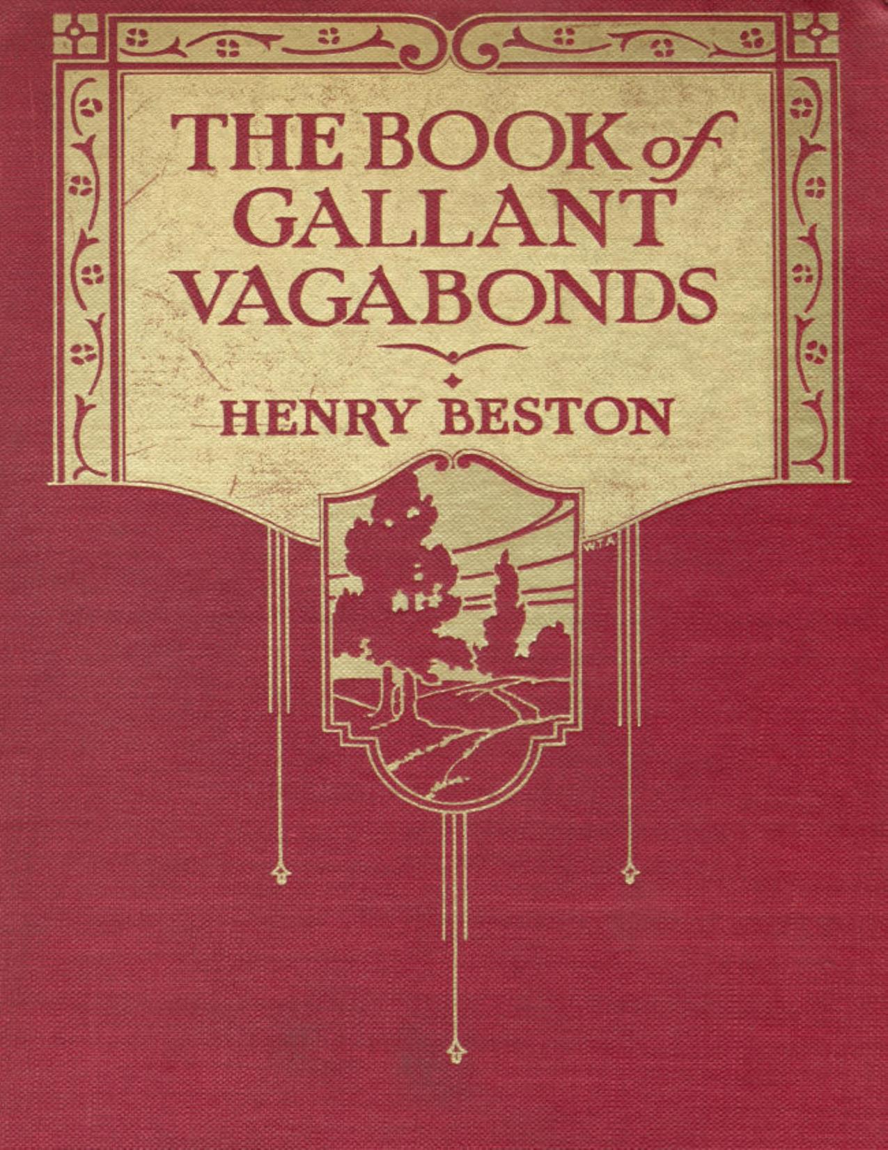 جلد کتاب The Book of Gallant Vagabonds
