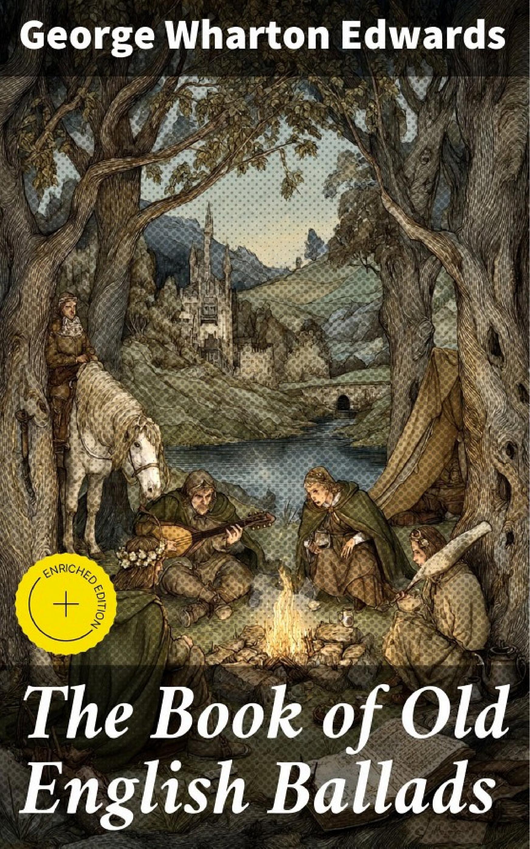 جلد کتاب The Book of Old English Ballads