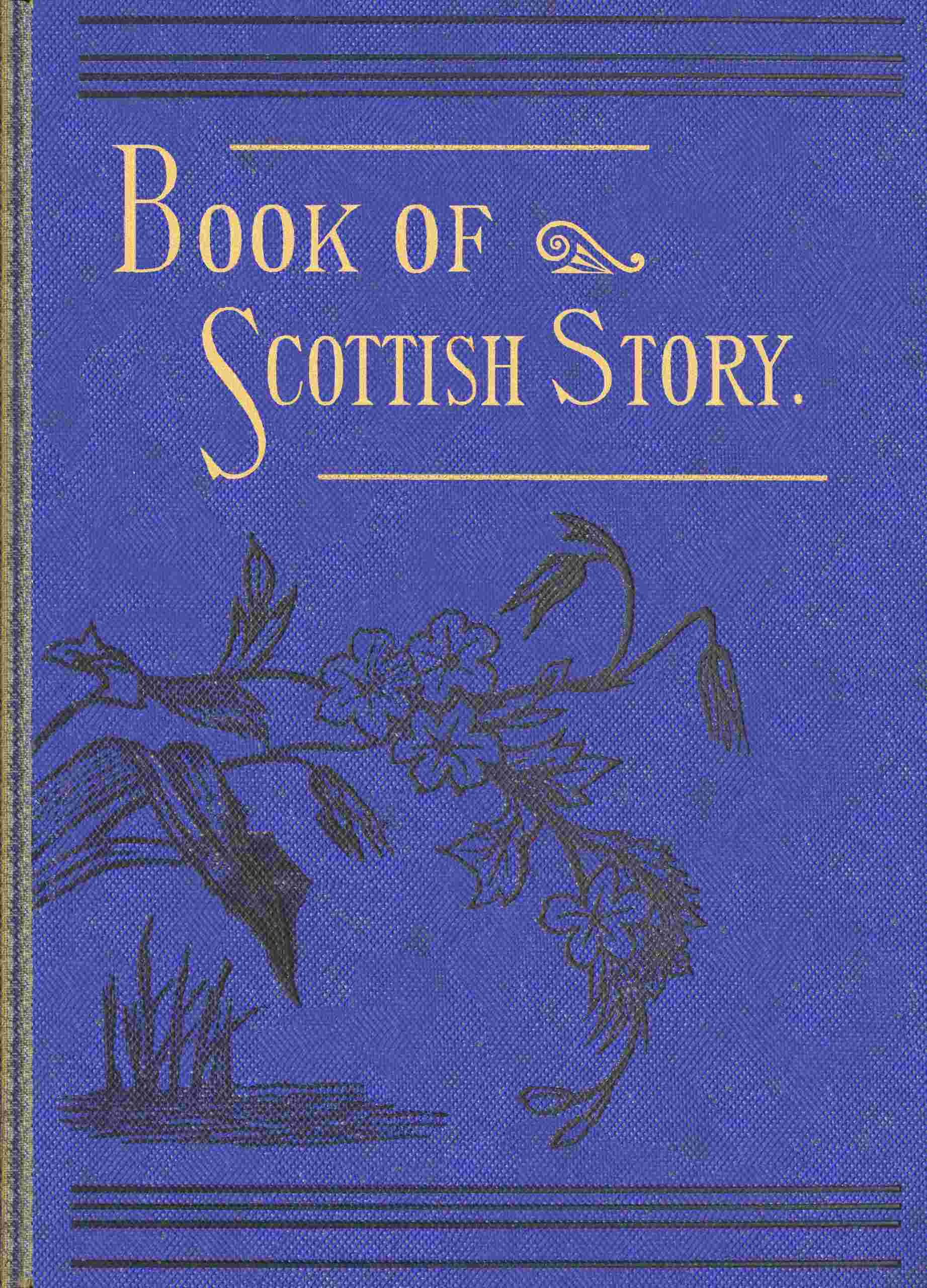 جلد کتاب The book of Scottish story