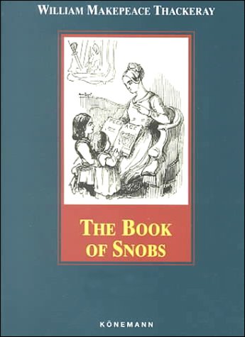 جلد کتاب The Book of Snobs