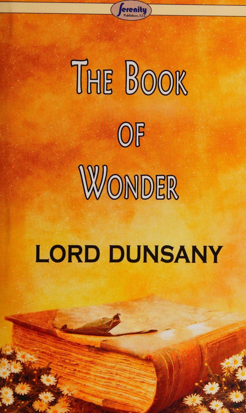 جلد کتاب The Book of Wonder