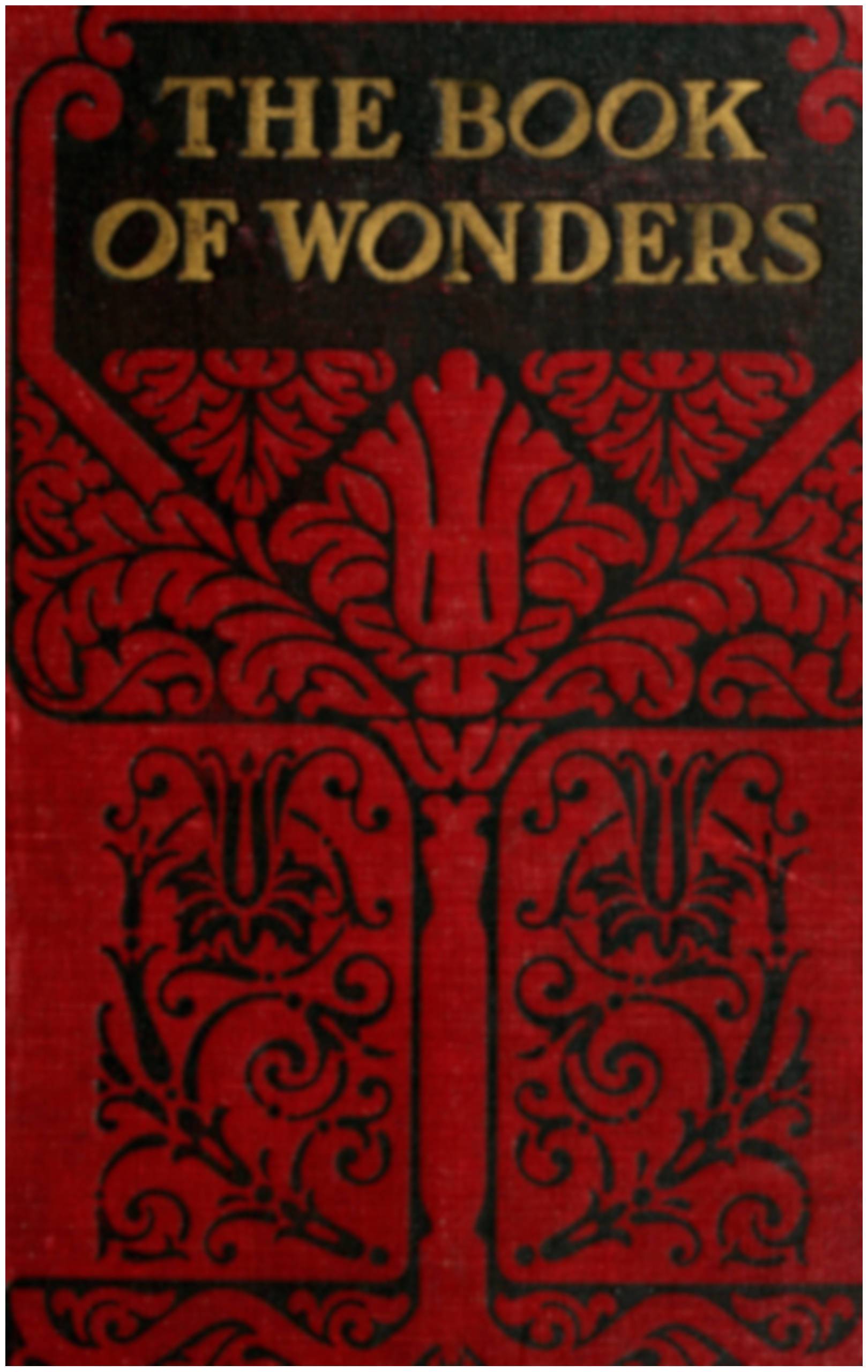 جلد کتاب The Book of Wonders