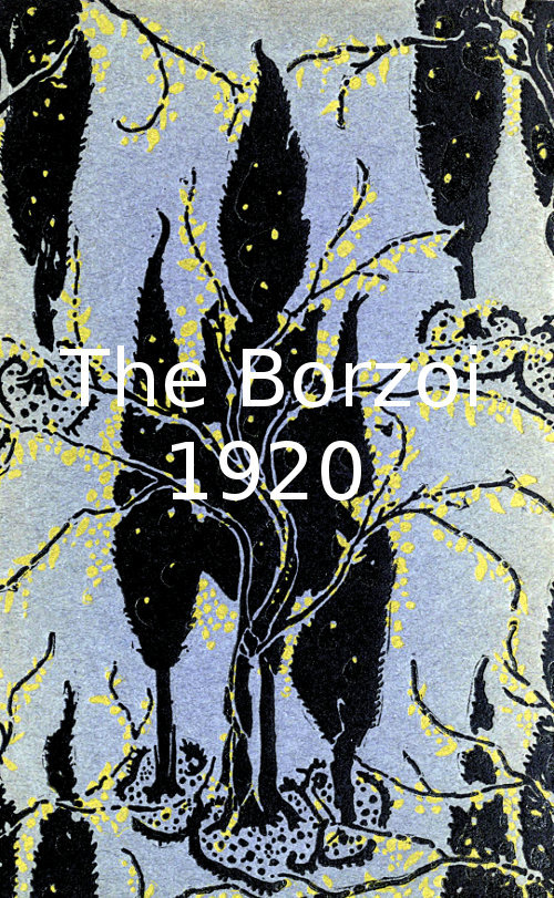جلد کتاب The Borzoi 1920