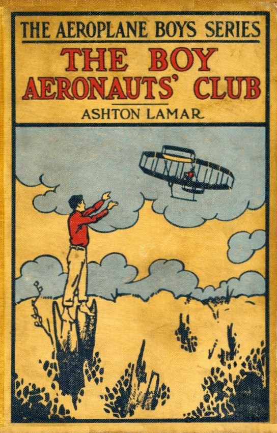 جلد کتاب The Boy Aeronauts' Club; or, Flying for Fun
