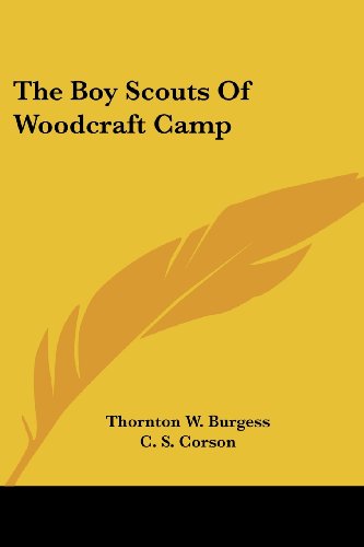 جلد کتاب The Boy Scouts of Woodcraft Camp