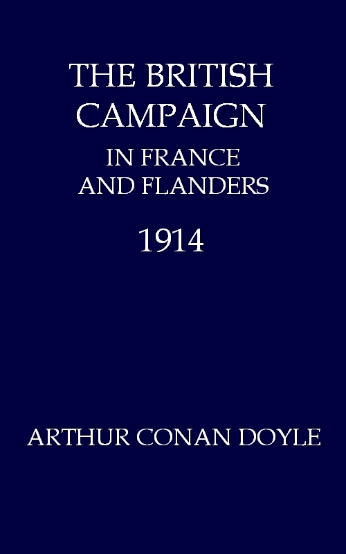 جلد کتاب The British Campaign in France and Flanders, 1914