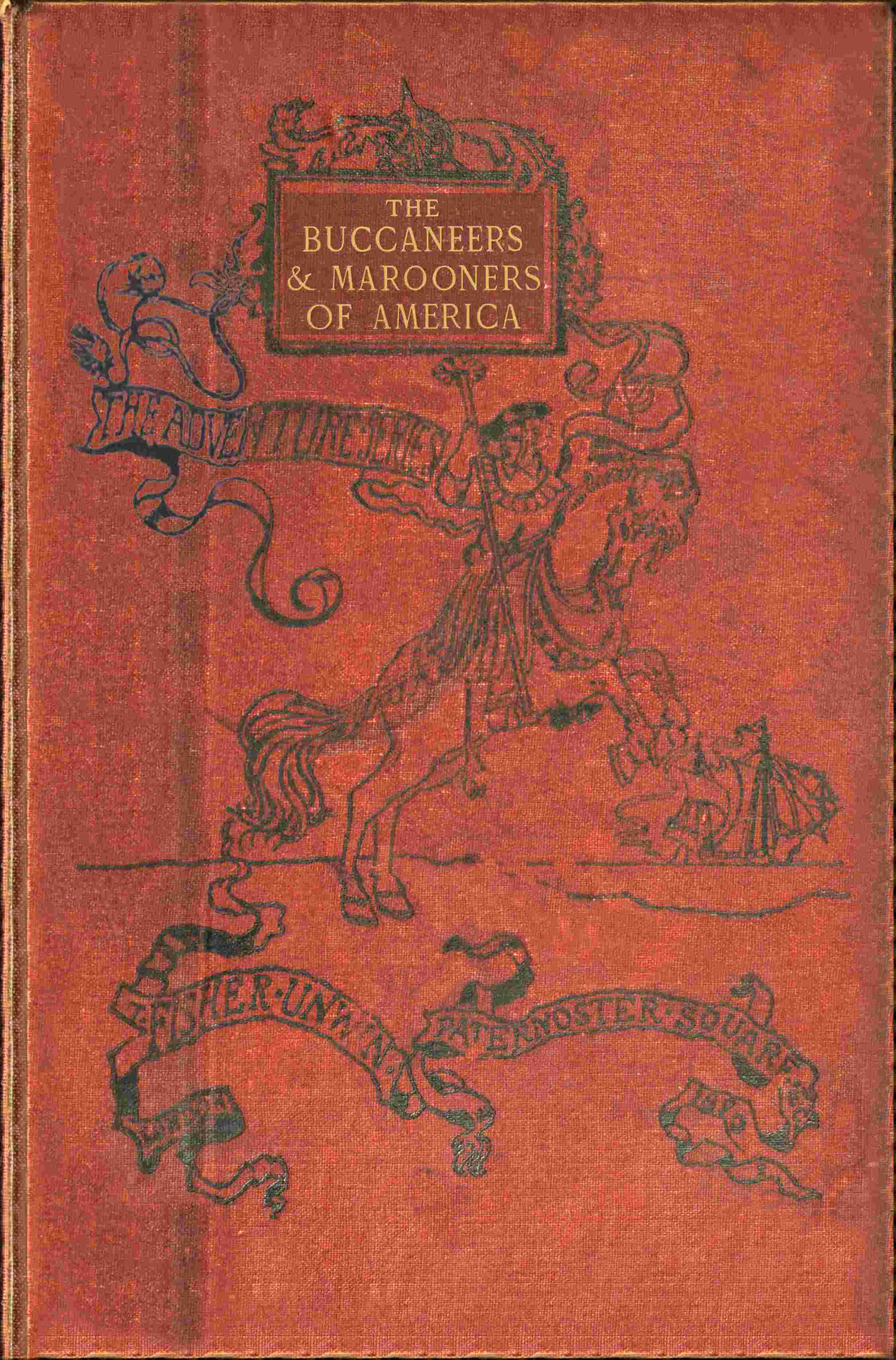 جلد کتاب The Buccaneers and Marooners of America