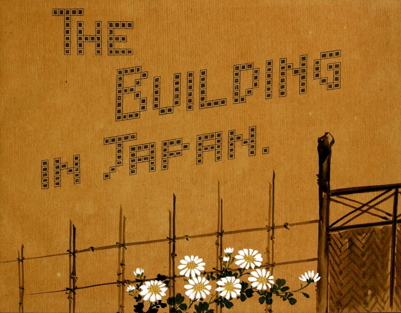 جلد کتاب The Building in Japan