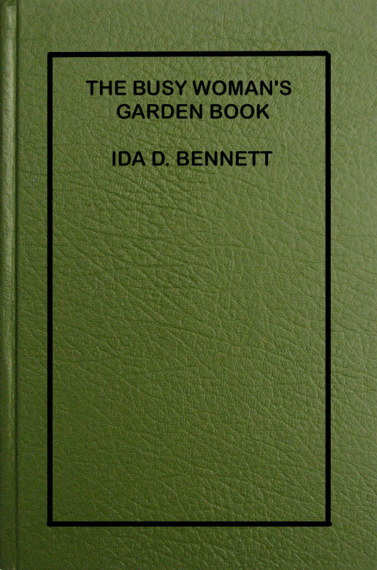 جلد کتاب The Busy Woman's Garden Book