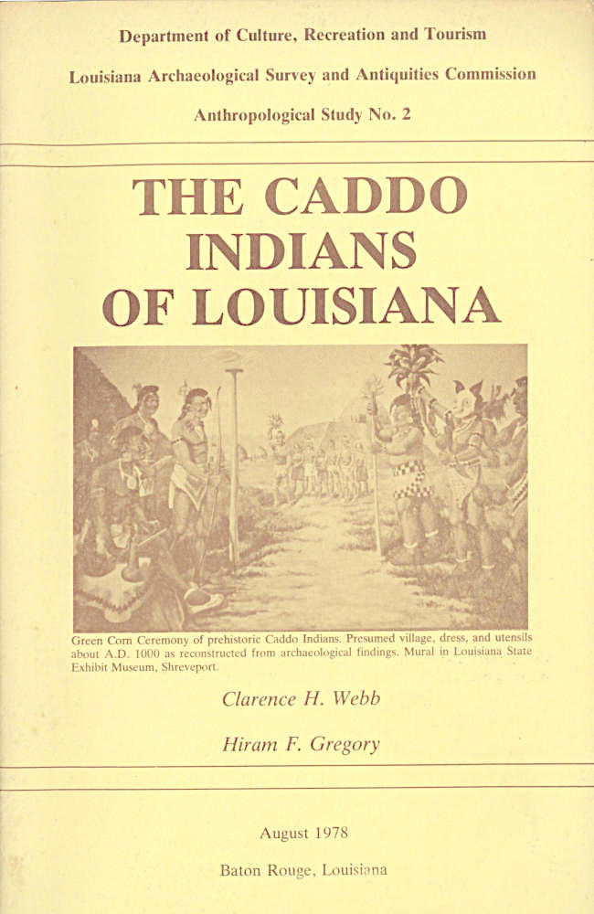 جلد کتاب The Caddo Indians of Louisiana