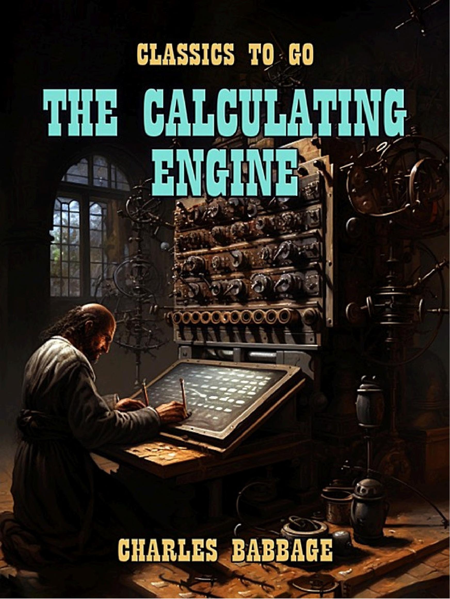 جلد کتاب The Calculating Engine